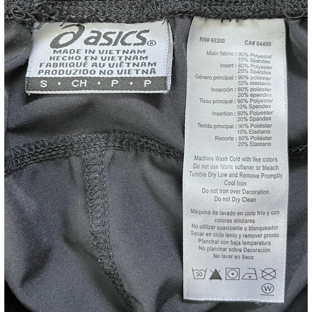 ASICS Gray Mixer Athletic Workout Shorts Mens Sz Small Pockets Lightweight